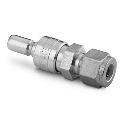 Stainless Steel Instrumentation Quick Connect Stem without Valve, 12 mm ...